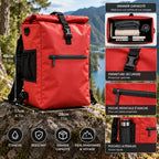 Sacoche Vélo Convertible en Sac à Dos