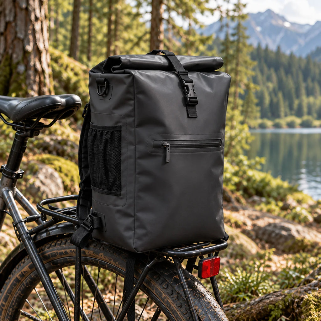 Sacoche Vélo Convertible en Sac à Dos