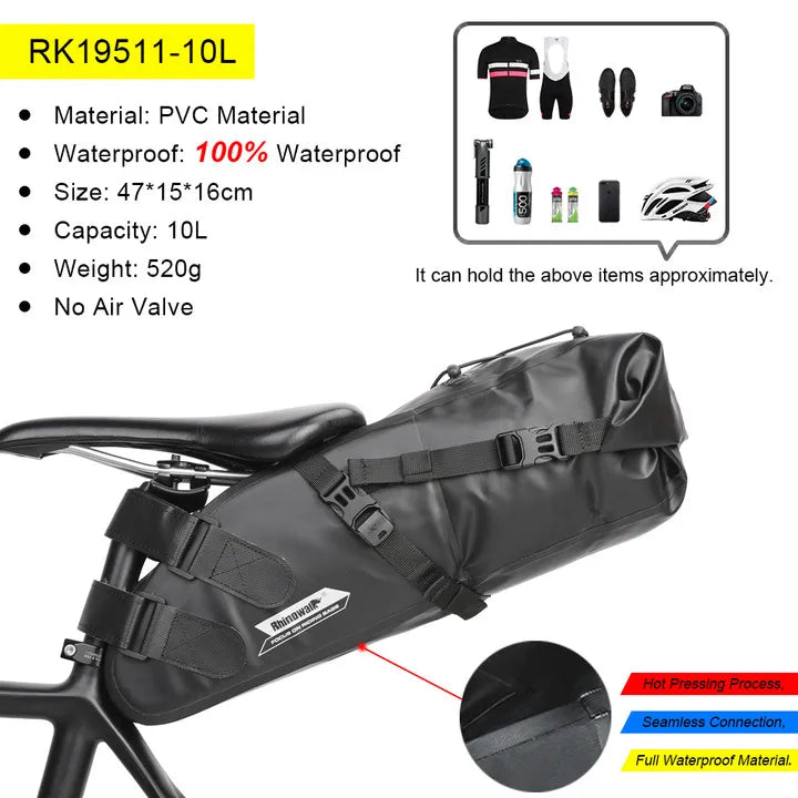 Pack 4 Sacoches Vélo – Ensemble Complet pour Équiper Votre Vélo