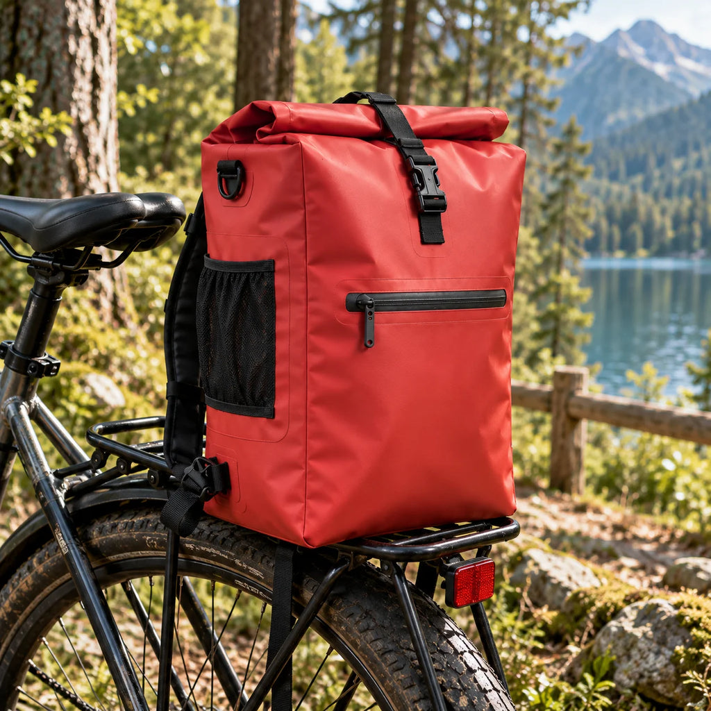 Sacoche Vélo Convertible en Sac à Dos