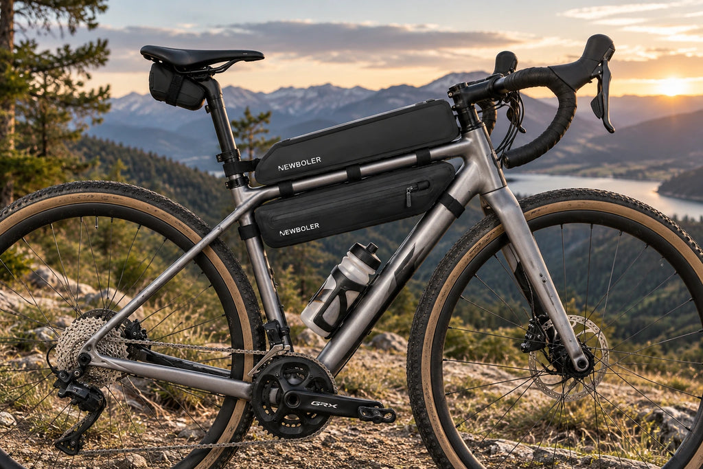 Sacoche de Cadre Vélo Top Tube & Bottom Tube – Rangement Compact