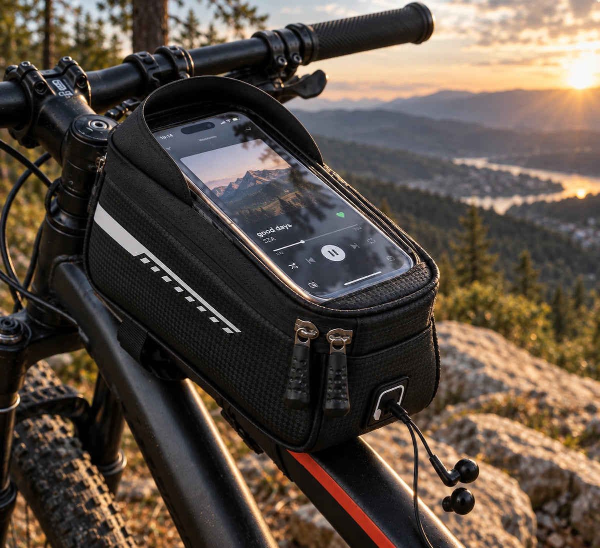 Sacoche Téléphone Vélo Étanche