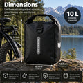 Sacoche de Vélo arrière Étanche 10 L